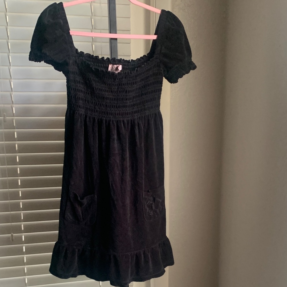 Vintage y2k Juicy couture terrycloth babydoll dress small
